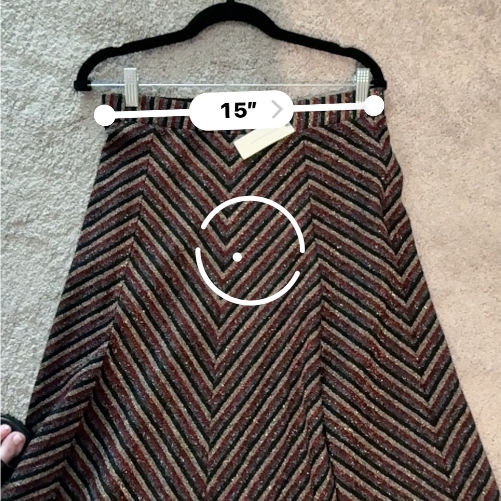 NWT Maeve by Anthropologie size Medium Sparkle skirt - Picture 10 of 11